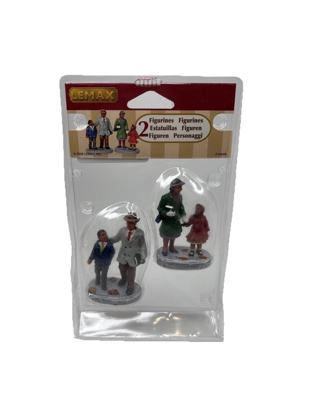 Lemax Going to Church, Set of 2 #92648 Christmas